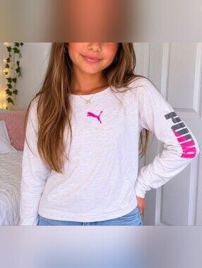 Girls 12-14 Puma Long Sleeve Shirt